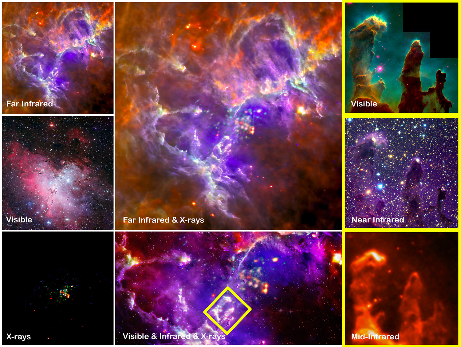 messier 16 nebula