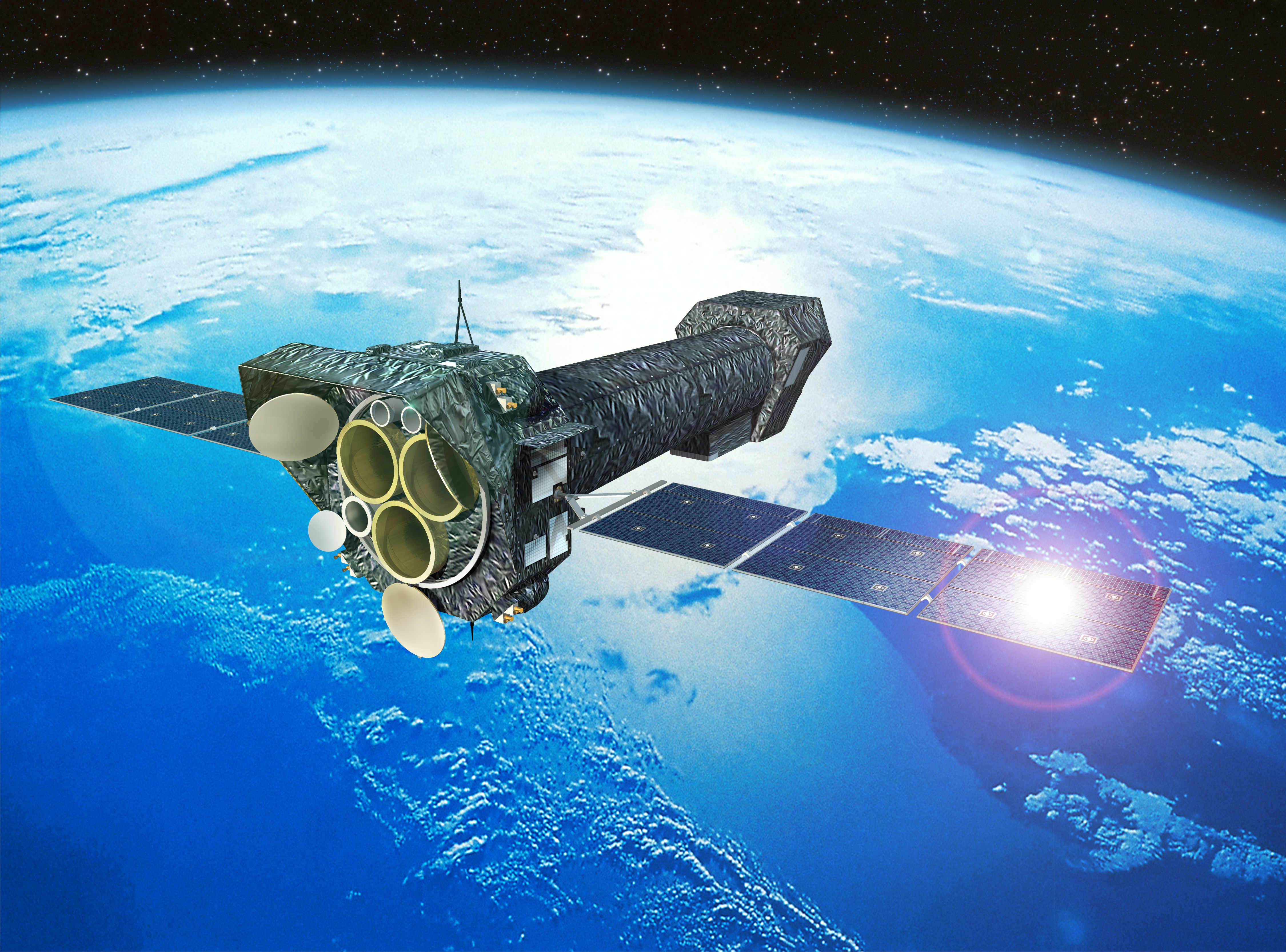 Esa Science Technology Xmm Newton Spacecraft