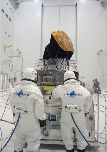 ESA Science & Technology - Hydrazine fuelling preparations