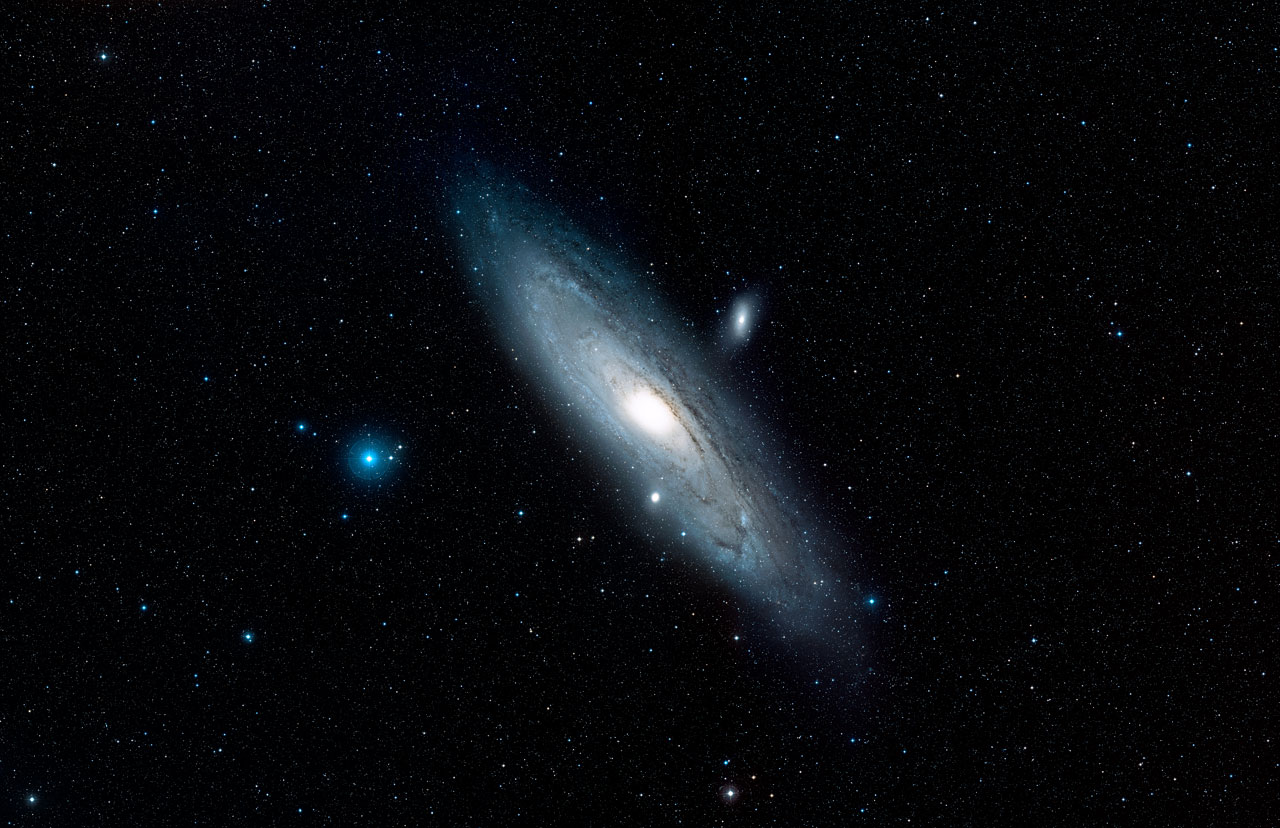 Hubble image of store andromeda