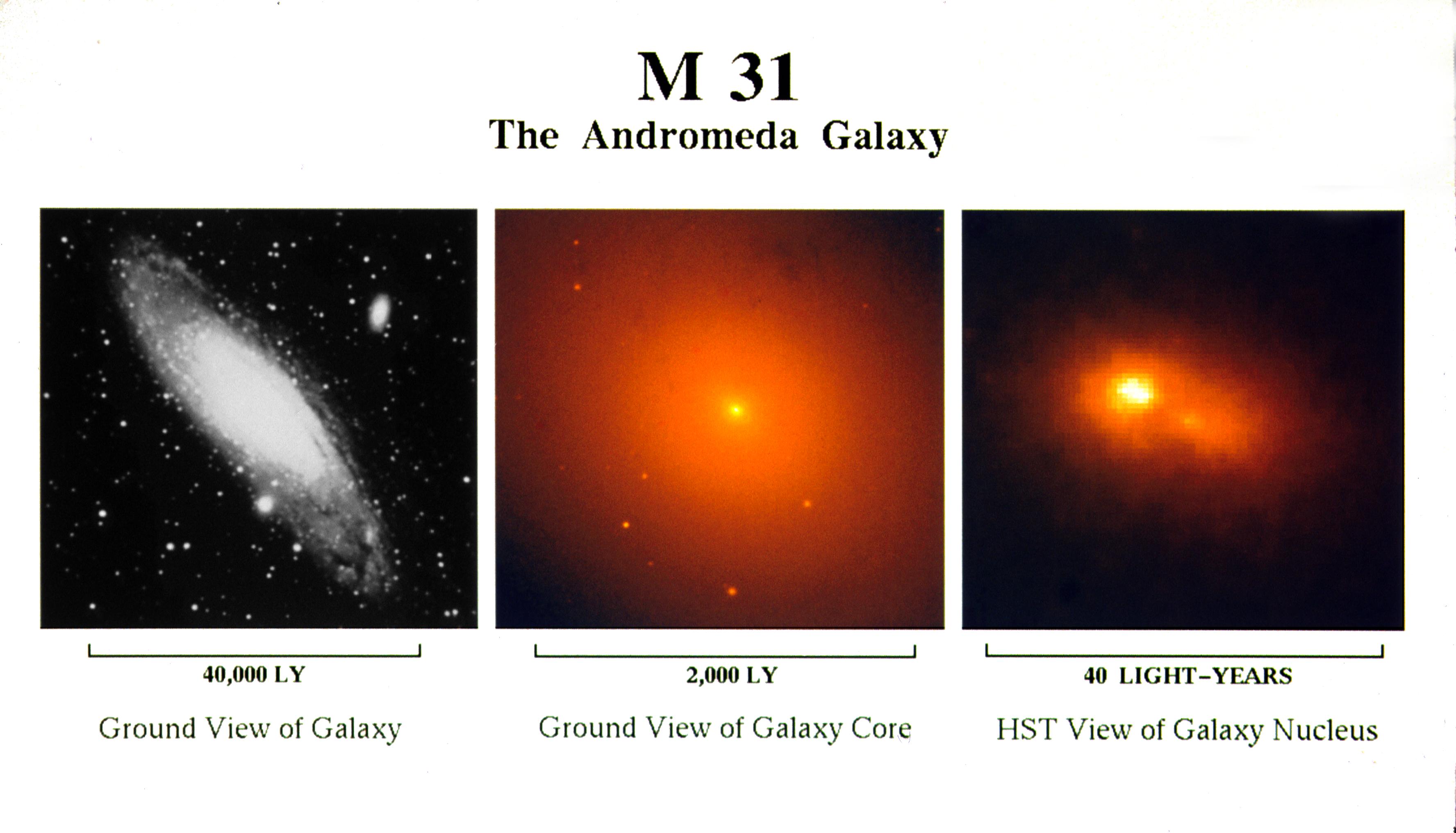 The Andromeda galaxy