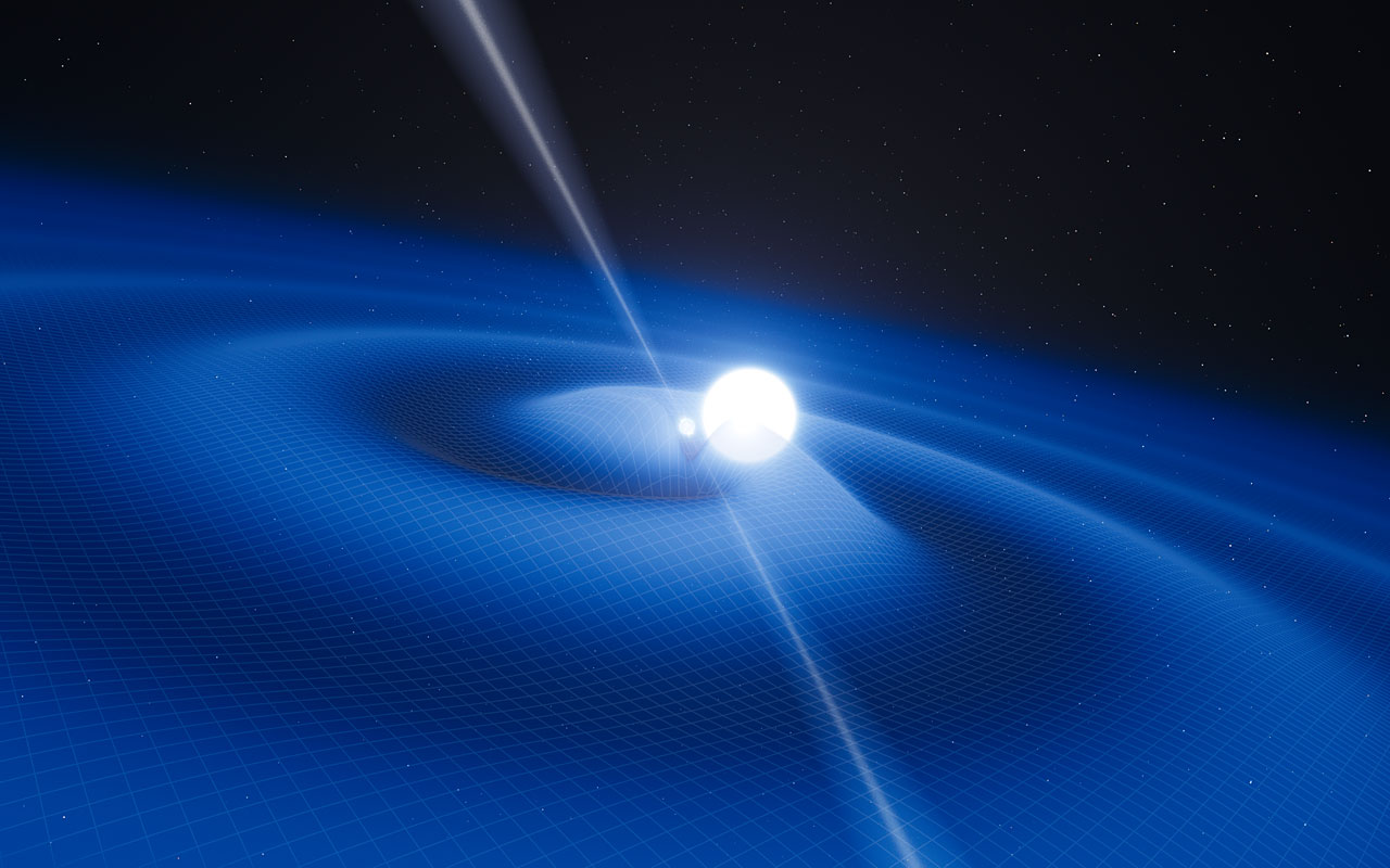 ESA Science & Technology - Pulsar and white dwarf binary system